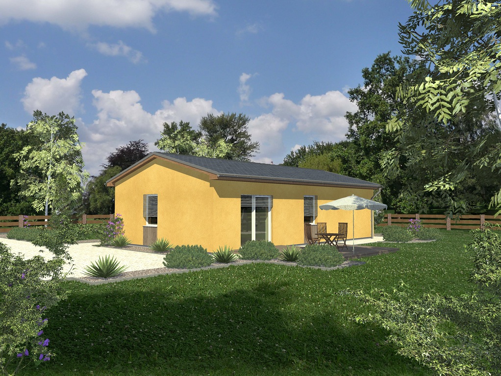 VIZUALIZACE STAVEB - VIZUALIZACE RODINNÉHO DOMU LEVNĚ RYCHLE